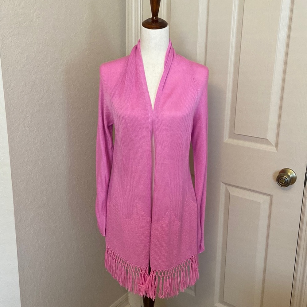 Unicorn Color Lilly Pulitzer Tatum Cardigan M NWT
